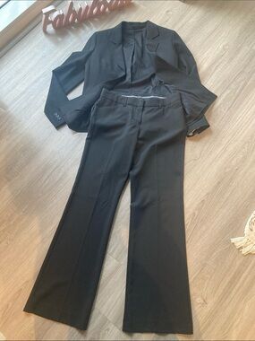 Express Black Women's Blazer and Suit Pants Set size 4 and 4R